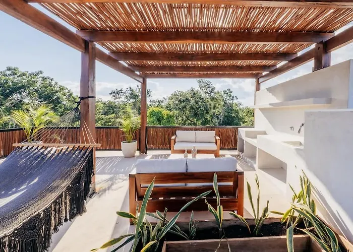 Сasa de vacaciones Selva - 4br Jungle Retreat With Pool & Rooftop Tulum