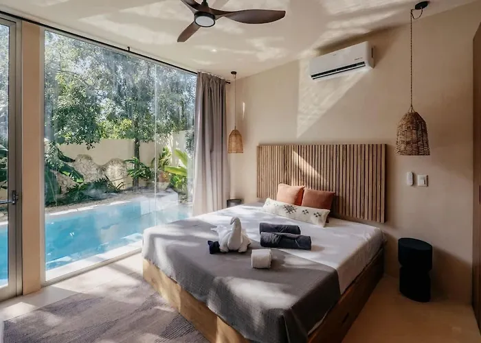Сasa de vacaciones Selva - 4br Jungle Retreat With Pool & Rooftop Tulum