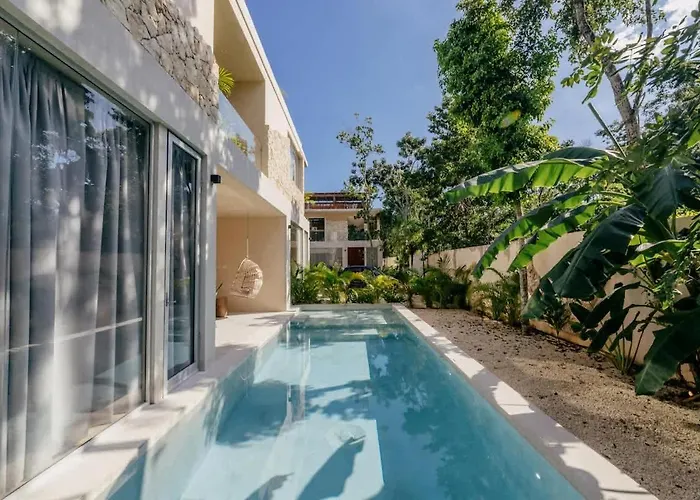Сasa de vacaciones Selva - 4br Jungle Retreat With Pool & Rooftop