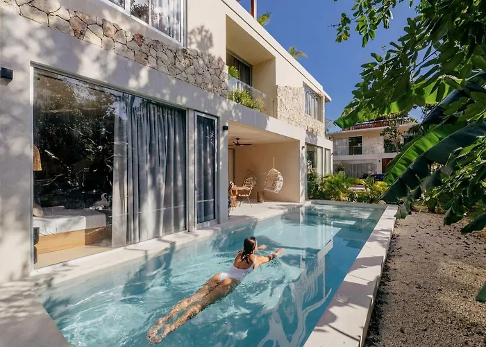 Сasa de vacaciones Selva - 4br Jungle Retreat With Pool & Rooftop